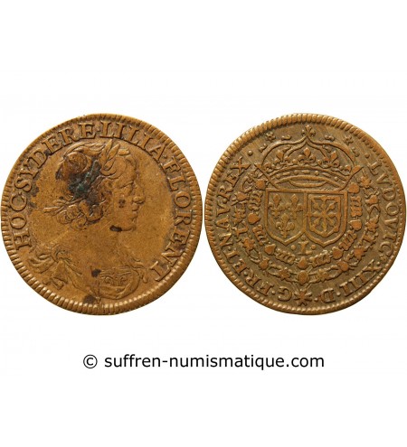 LOUIS XIII - JETON LAITON 1610 / 1643