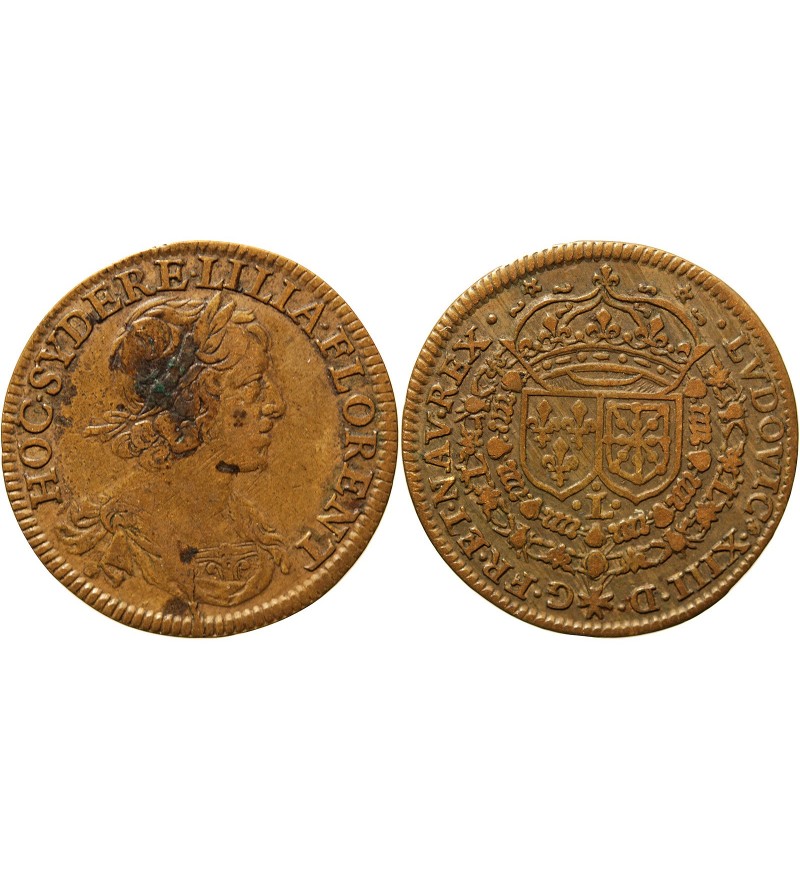 LOUIS XIII - JETON LAITON 1610 / 1643