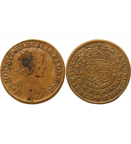 LOUIS XIII - JETON LAITON 1610 / 1643