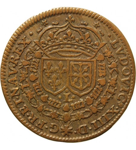 LOUIS XIII - JETON LAITON 1610 / 1643