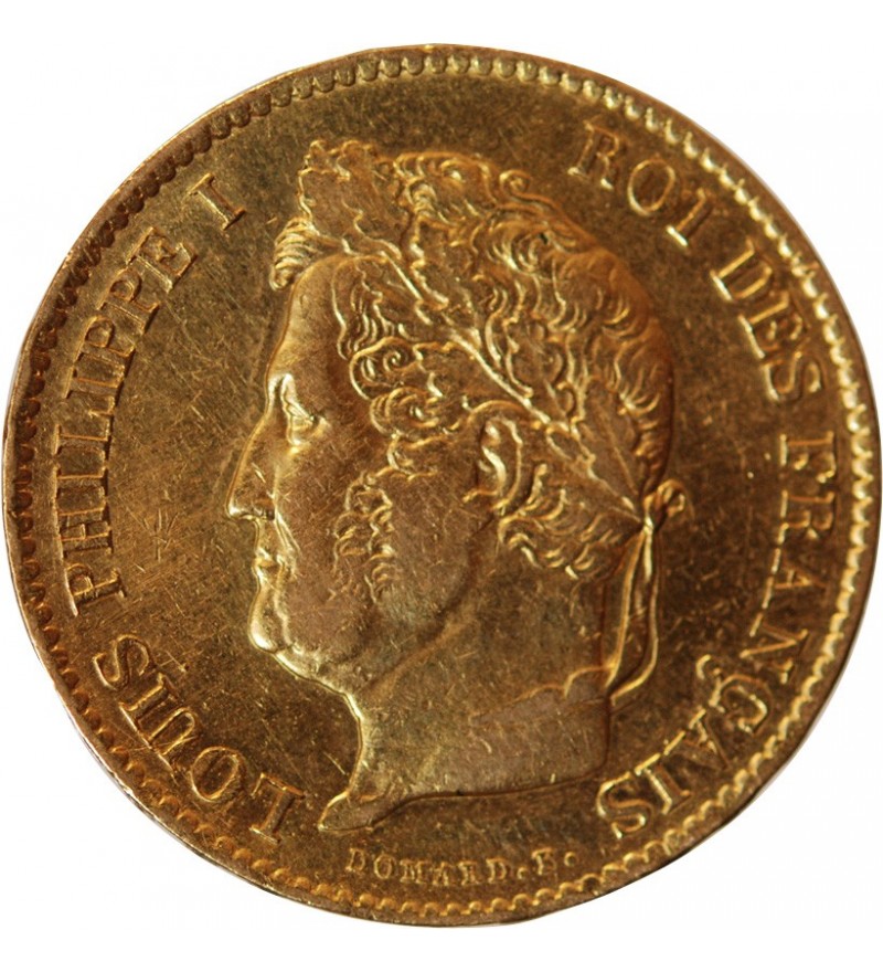 LOUIS PHILIPPE﻿ - 40 FRANCS OR 1834 A PARIS﻿