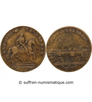 ADMINISTRATION MUNICIPALE DE PARIS, LOUIS XIV - JETON CUIVRE 1643 / 1715