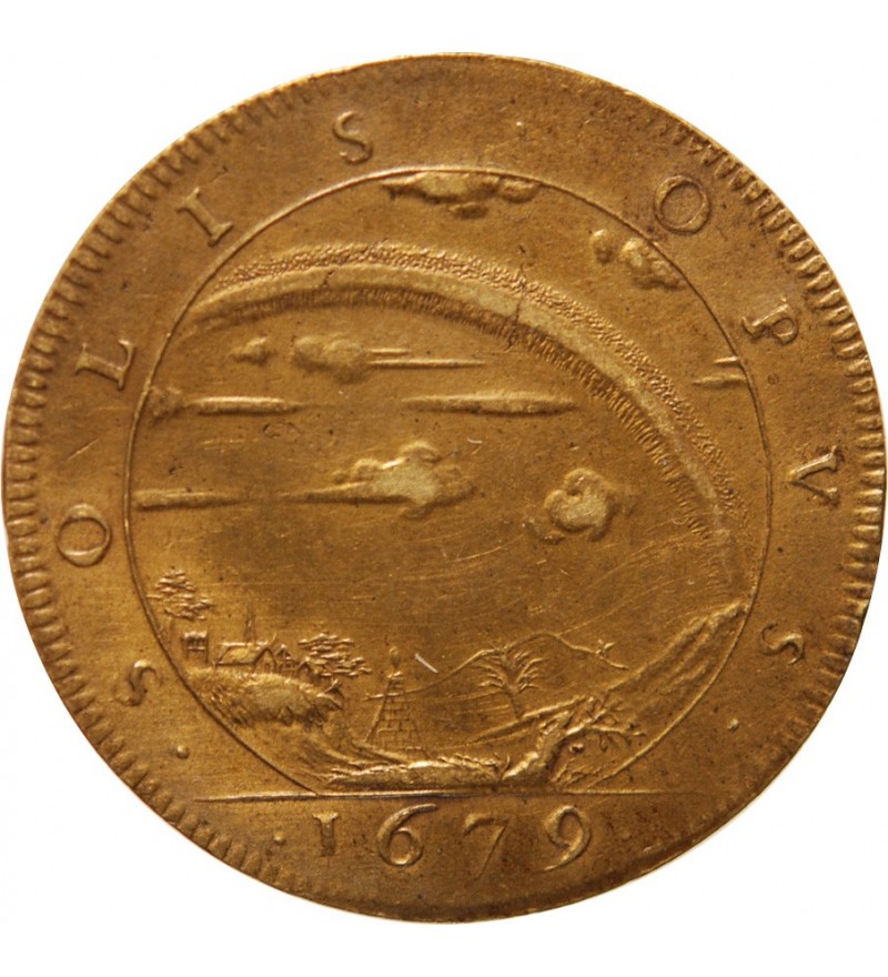 ILE DE FRANCE, Prévôts des marchands, Robert de Pomereu - JETON 1679