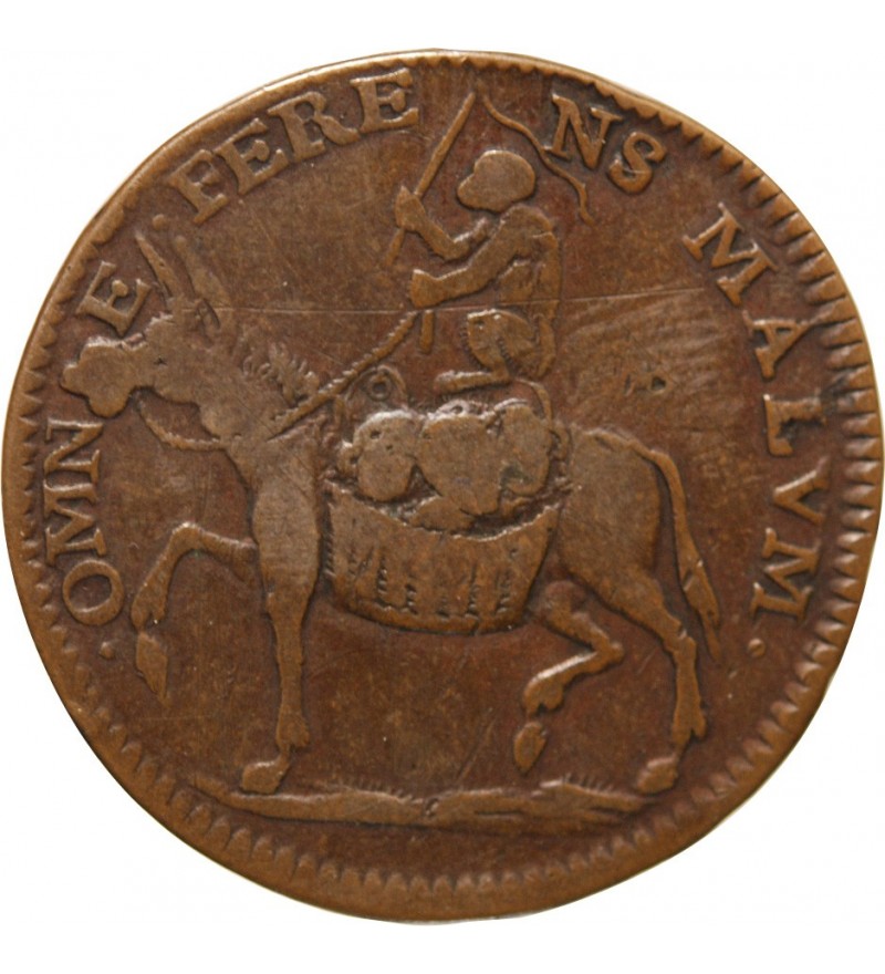 AUVERGNE, SAINT FLOUR, Héros Populaire " LUSTUCRU" - JETON 1660 R1