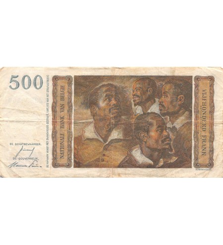BELGIQUE - 500 FRANCS 16.07.1953