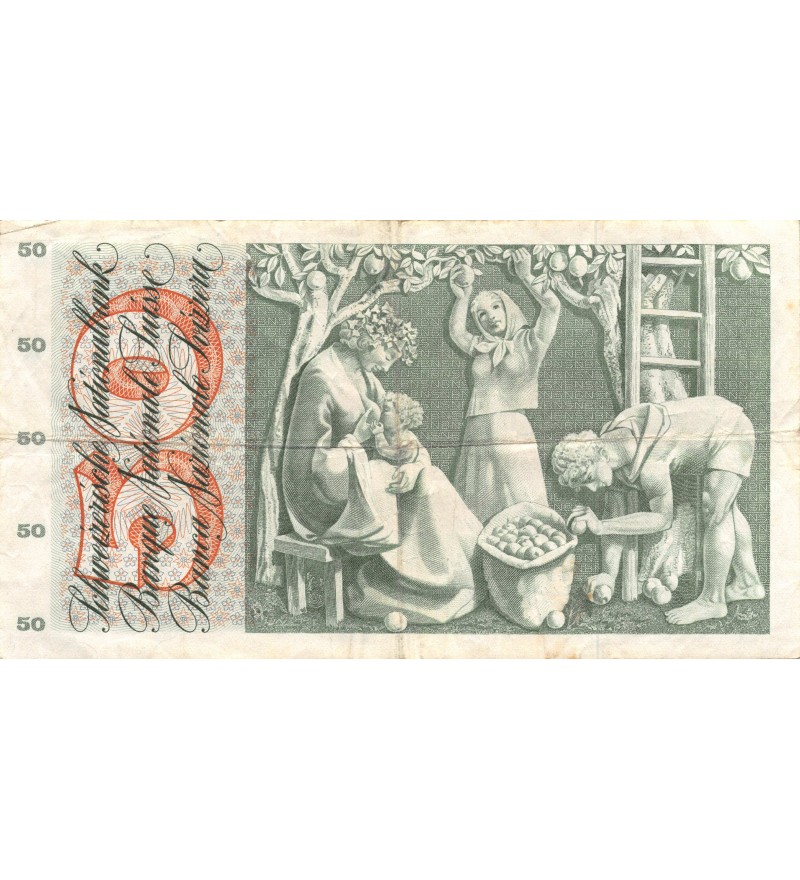 SUISSE - 50 FRANCS 1965