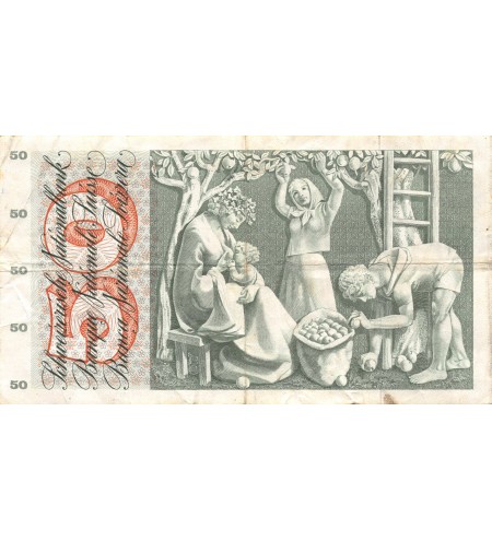 SUISSE - 50 FRANCS 1965