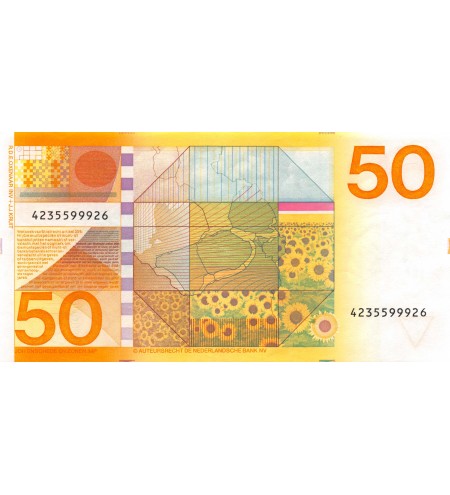 PAYS-BAS, NETHERLANDS - 50 GULDEN 1982