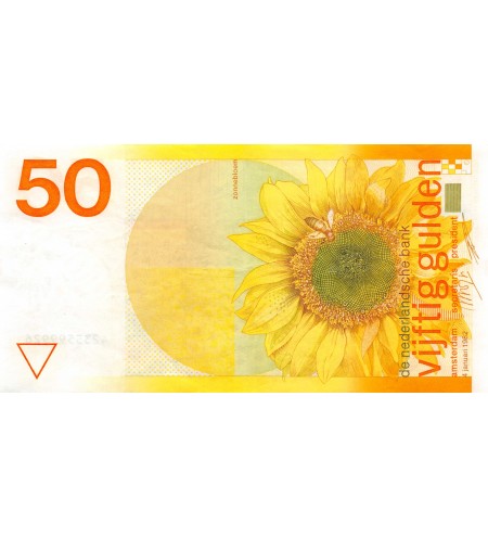 PAYS-BAS, NETHERLANDS - 50 GULDEN 1982