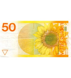 PAYS-BAS, NETHERLANDS - 50 GULDEN 1982