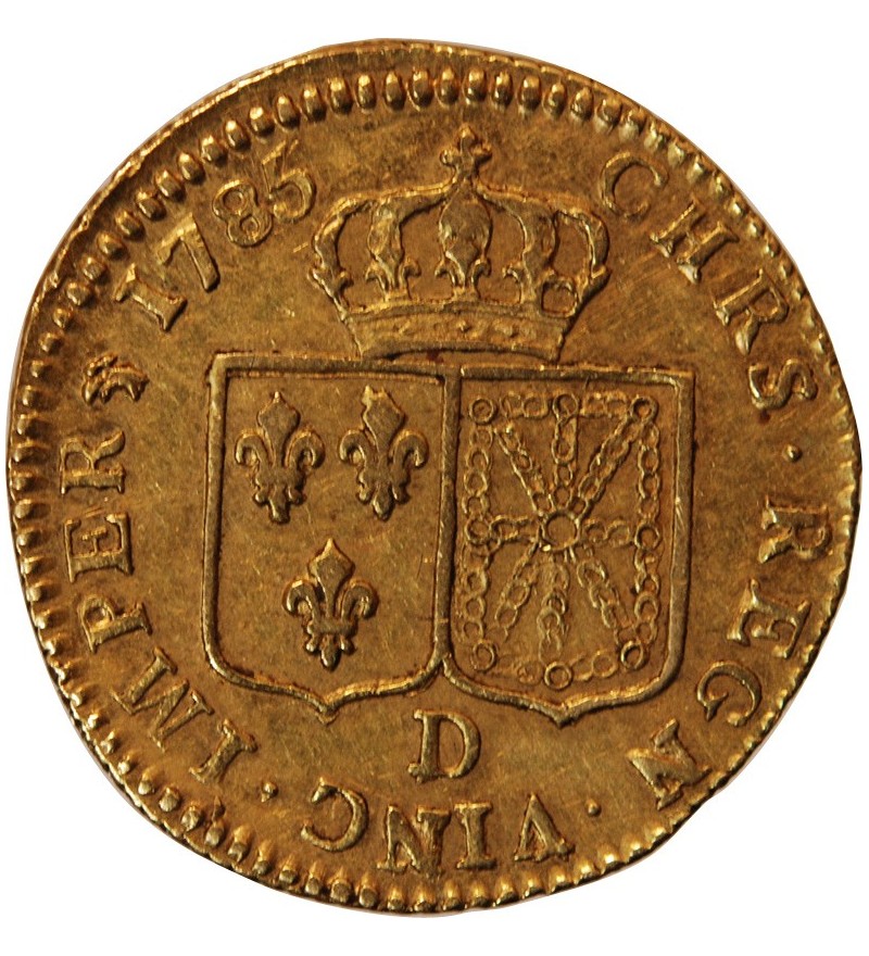 LOUIS XVI - LOUIS D'OR 1785 D LYON R3
