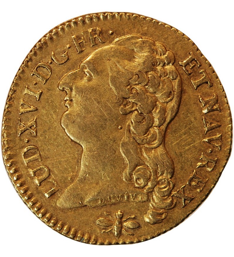 LOUIS XVI - LOUIS D'OR 1785 D LYON R3