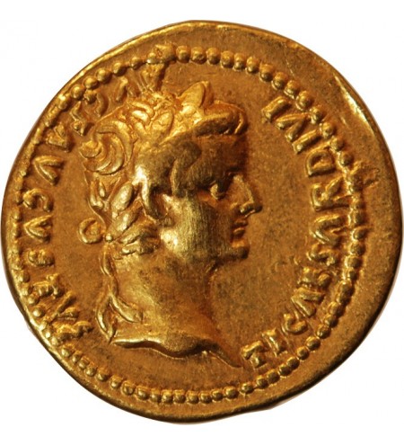TIBERE - AUREUS OR 14 / 37