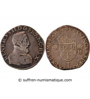 HENRI II - TESTON ARGENT 2ième Type 1559 T NANTES﻿