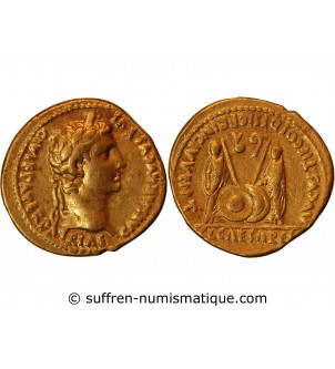 AUGUSTE, CAIUS ET LUCIUS - AUGUSTE, CAIUS ET LUCIUS - AUREUS OR 2 Avant JC / 4 Après JC