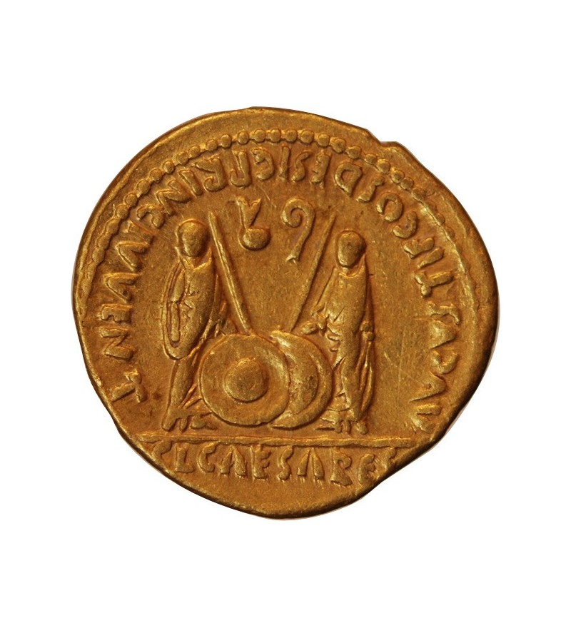 AUGUSTE, CAIUS ET LUCIUS - AUGUSTE, CAIUS ET LUCIUS - AUREUS OR 2 Avant JC / 4 Après JC
