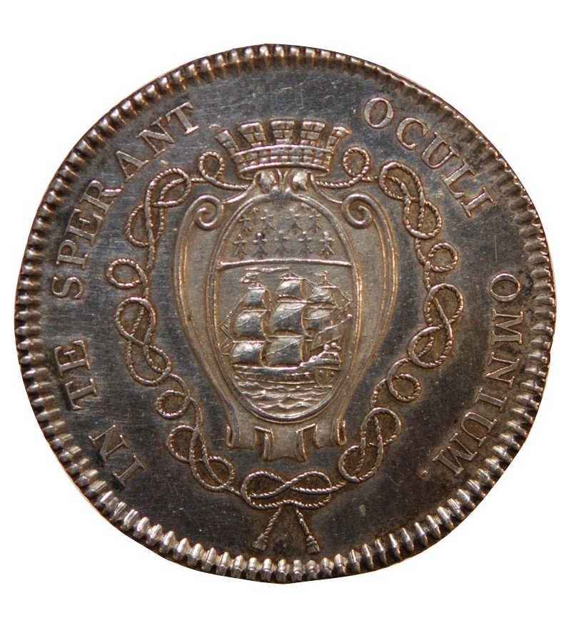 ECHEVINS & MAIRE DE NANTES - ECHEVINS & MAIRE DE NANTES - JETON ARGENT A L'HERCULE R2