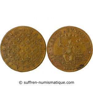 CHANCELLERIE - JETON LAITON 1624