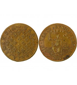 CHANCELLERIE - JETON LAITON 1624 2