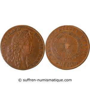 BATIMENTS DU ROI, LOUIS XIV - JETON 1682