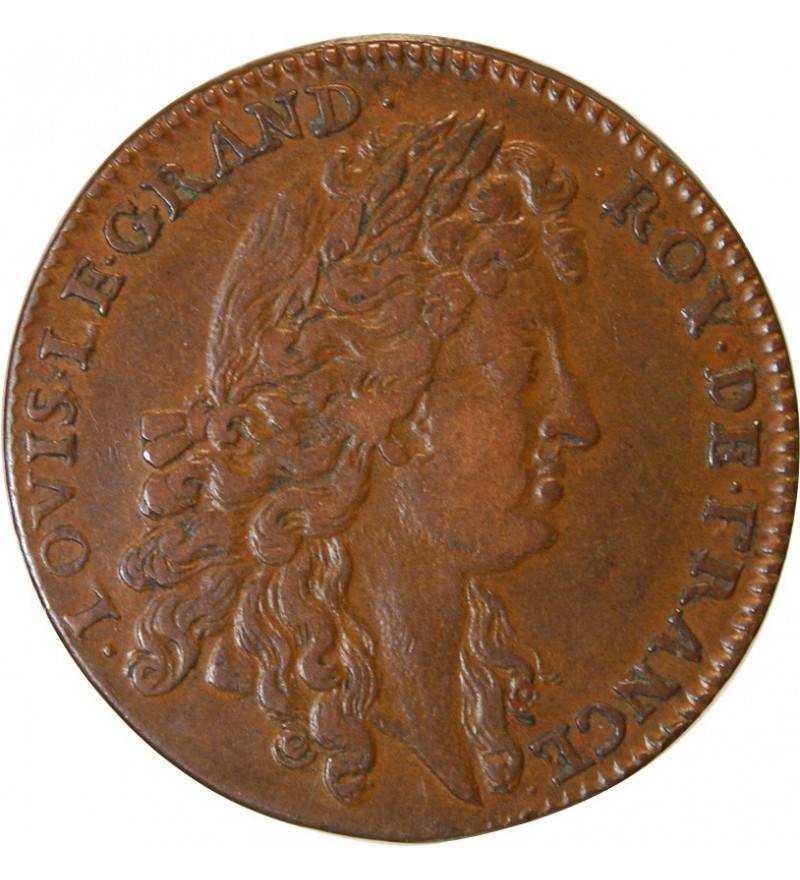 BATIMENTS DU ROI, LOUIS XIV - JETON 1682