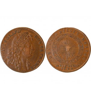 BATIMENTS DU ROI, LOUIS XIV - JETON 1682 2