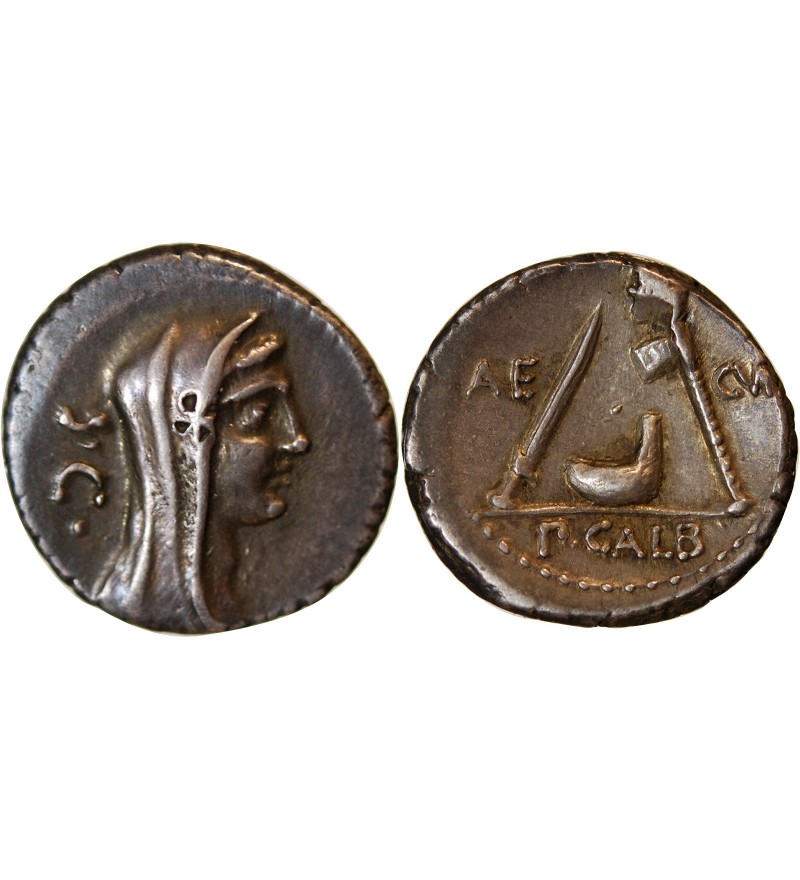 SULPICIA - DENIER ﻿69 AV JC ROME