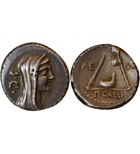 SULPICIA - DENIER ﻿69 AV JC ROME