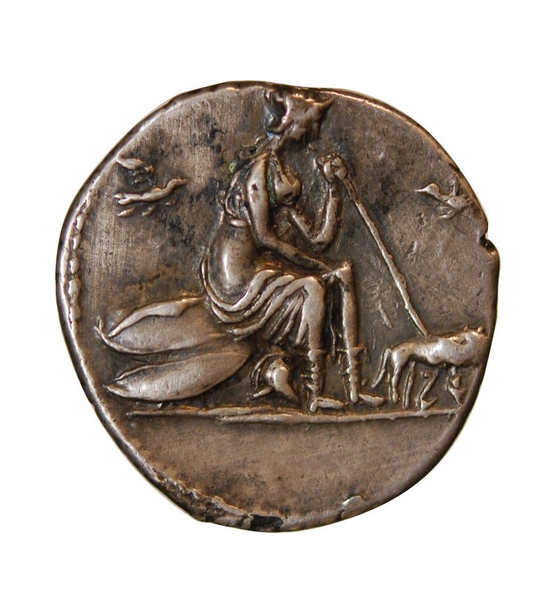 REPUBLIQUE ROMAINE - DENIER 115 / 114 AV JC ROME