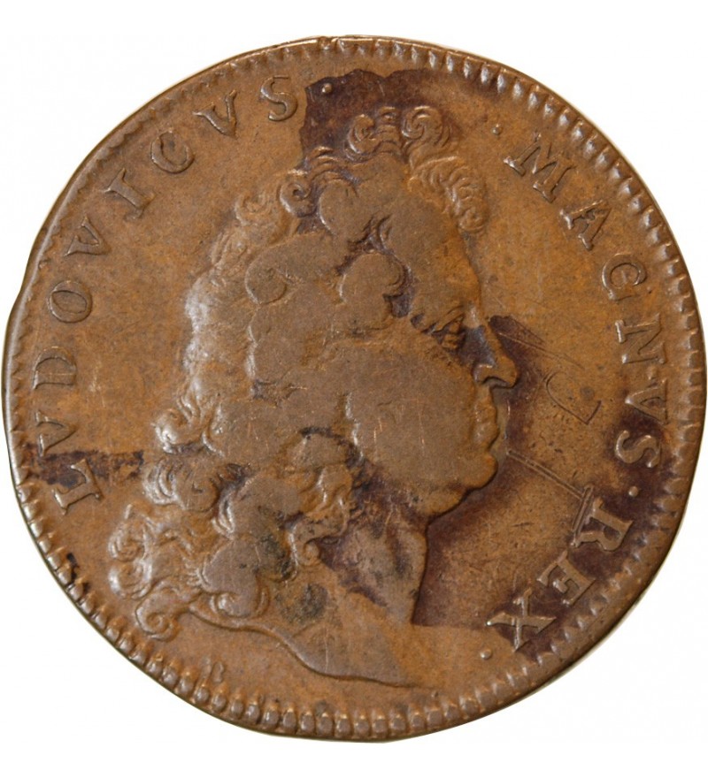 CHAMBRE AUX DENIERS, LOUIS XIV - JETON 1688