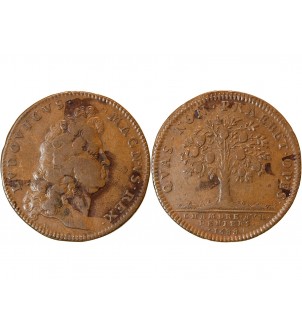 CHAMBRE AUX DENIERS, LOUIS XIV - JETON 1688 2