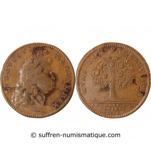 CHAMBRE AUX DENIERS, LOUIS XIV - JETON 1688