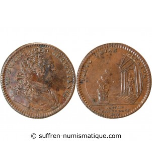 PARTIES ET REVENUES CASUELS, LOUIS XV - JETON 1735