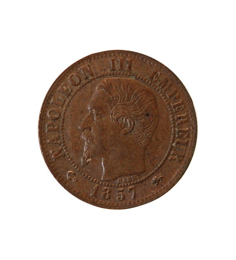 NAPOLEON III - 1 CENTIME 1857 D LYON RARE
