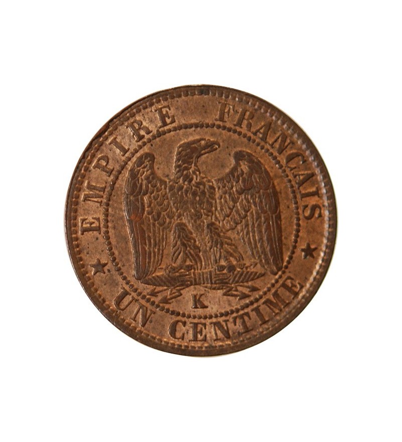 NAPOLEON III - 1 CENTIME 1857 K BORDEAUX