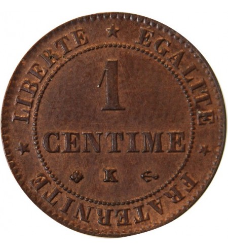 CERES - 1 CENTIME 1875 K BORDEAUX﻿