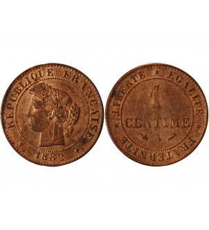 CERES - 1 CENTIME 1882 A PARIS 2