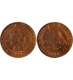 CERES - 1 CENTIME 1884 A PARIS 2