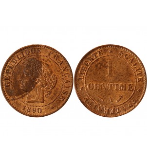 CERES - 1 CENTIME 1890 A PARIS 2
