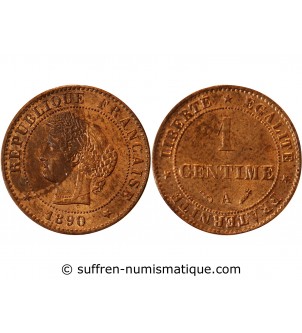 CERES - 1 CENTIME 1890 A PARIS