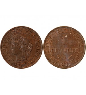 CERES - 1 CENTIME 1893 A PARIS﻿ 2
