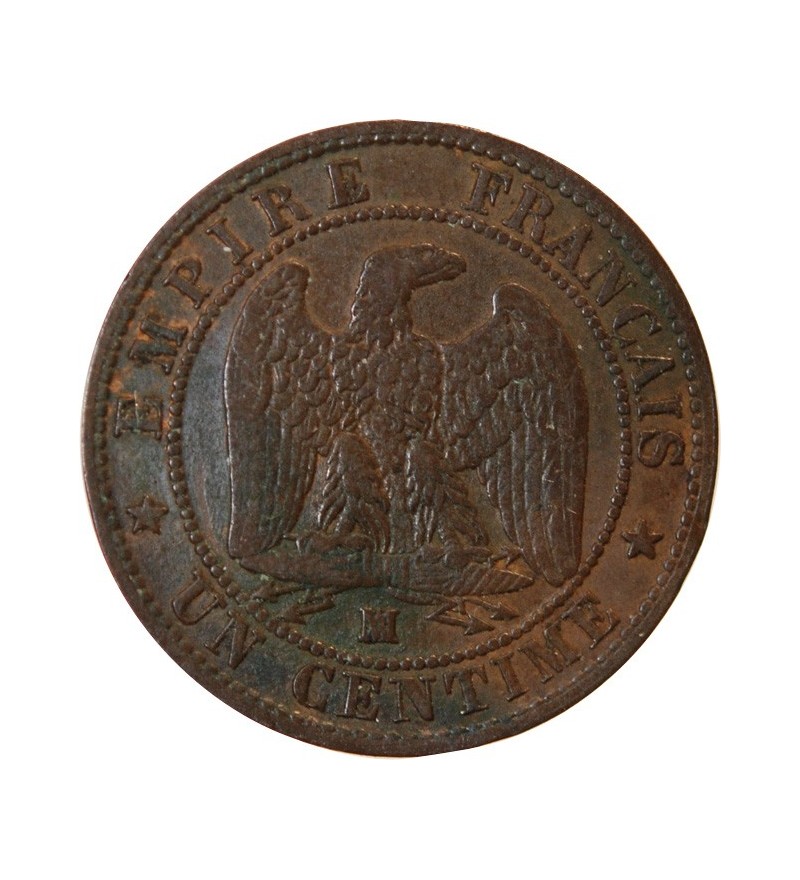 NAPOLEON III - 1 CENTIME 1853 MA MARSEILLE