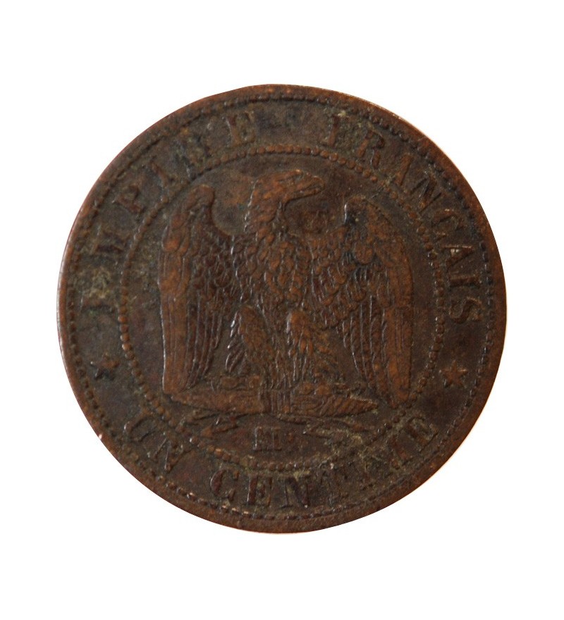 NAPOLEON III - 1 CENTIME 1855 MA MARSEILLE