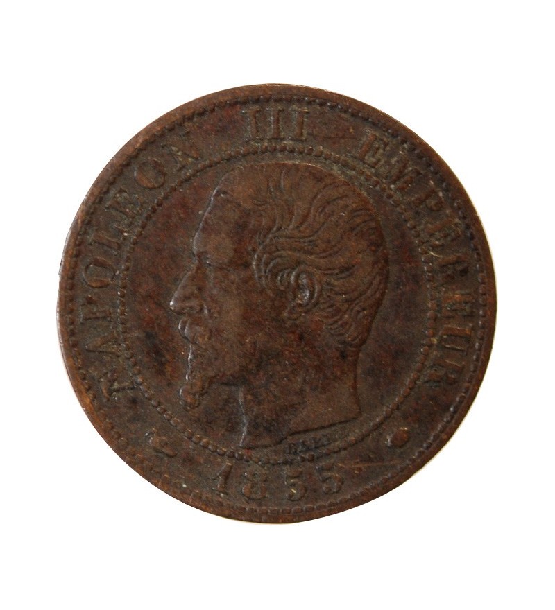 NAPOLEON III - 1 CENTIME 1855 MA MARSEILLE