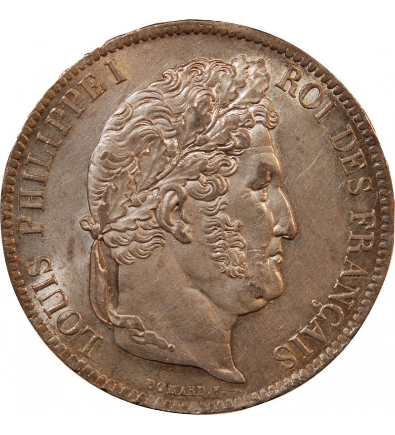 LOUIS PHILIPPE﻿ - 5 FRANCS ARGENT 1837 A PARIS