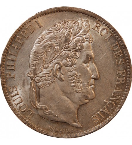 LOUIS PHILIPPE﻿ - 5 FRANCS ARGENT 1837 A PARIS