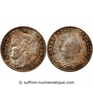 CERES ﻿- 50 CENTIMES ARGENT 1895 A PARIS