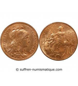 DUPUIS  - 10 CENTIMES 1917