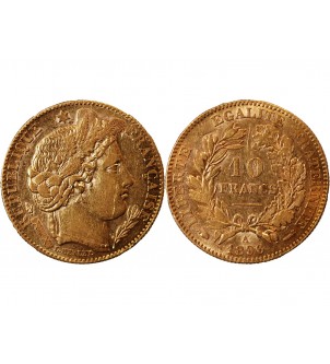 CERES ﻿- 10 FRANCS OR 1896 A PARIS﻿ 2