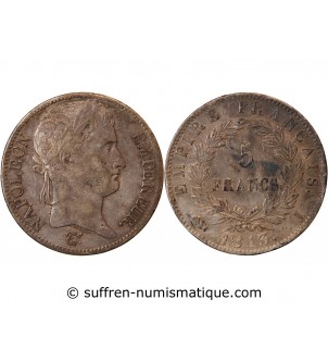 NAPOLEON I﻿ - 5 FRANCS ARGENT 1813 I LIMOGES